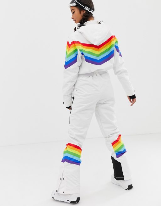 Rainbow ski jacket best sale