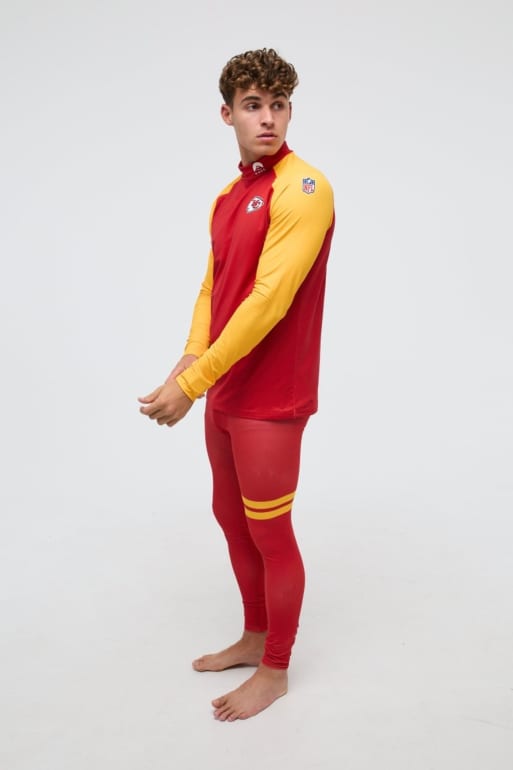 OOSC x NFL - Kansas City Chiefs - Top baselayer da uomo multicolore
