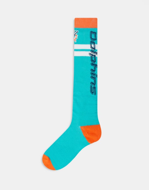 OOSC x NFL - Miami Dolphins - Calzini da sci e snowboard multicolore 