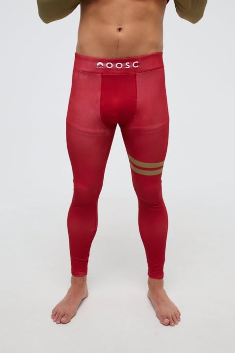 OOSC x NFL - San Francisco 49ers - Pantaloni base layer da uomo multicolore - view 1