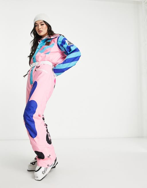 Penfold In Pink Men's Ski Suit