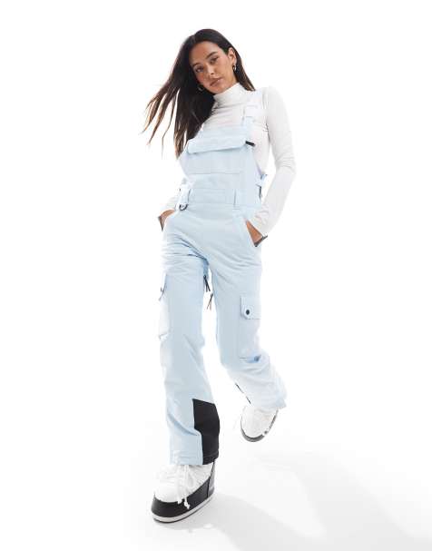 OOSC Yeh girl bib ski pant ice blue in blue  - view 1