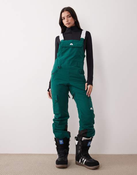 OOSC – Yeh Girl – Latzhose in Tannengrün - view 1