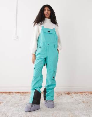 Yeh Girl - Salopette avec plastron - Aigue-marine-Bleu XS