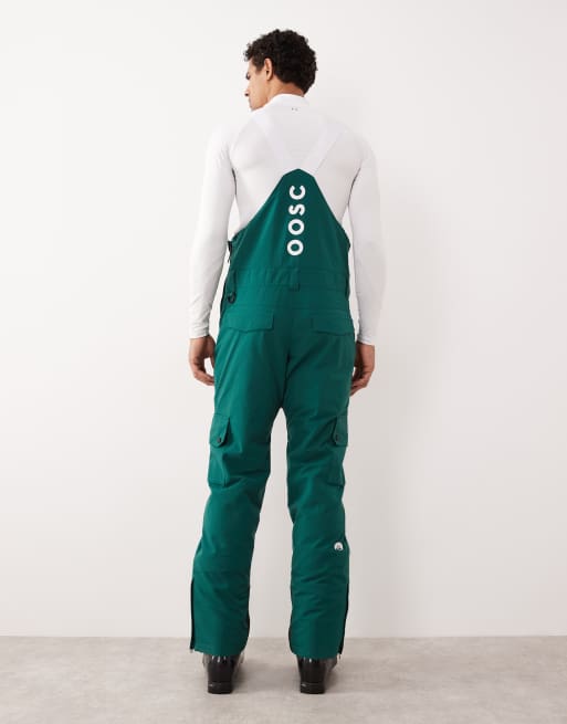 OOSC Yeh man bib pant - forest green in forest green, 4 of 5