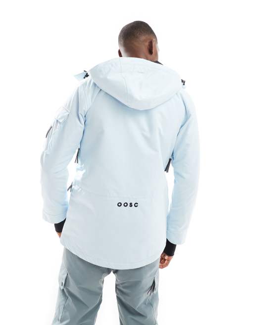 OOSC Yeh man ski jacket ice blue in blue | ASOS