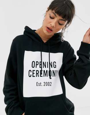 Opening ceremony box top logo hoodie