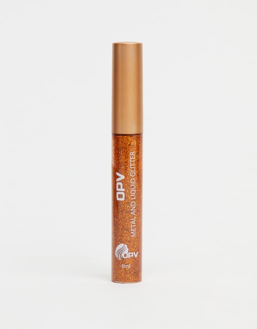 OPV Beauty – Gib Mir Glow – Metallic- und Flüssigglitzer-Eyeliner – Bronze, 2 von 4