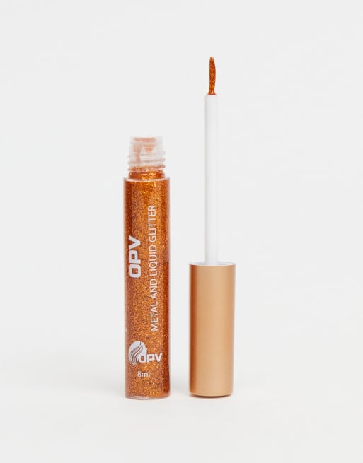 OPV Beauty Give Me Glow Metal and Liquid Glitter Liner - Bronze, 4 of 4