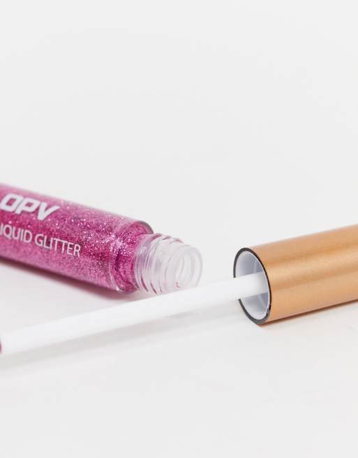 OPV Beauty - Mystical Metal And Liquid Glitter Liner - Eyeliner in roze, 4 van 4