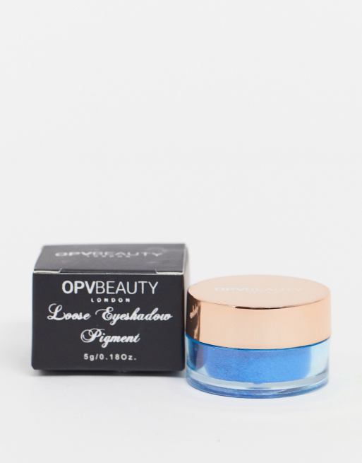 OPV Beauty - Oceanic - Ombretto in polvere libera, colore blu fluo