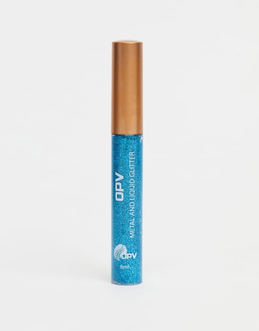 OPV Beauty Tease Me Metal and Liquid Glitter Liner - Bright Blue, 4 of 4
