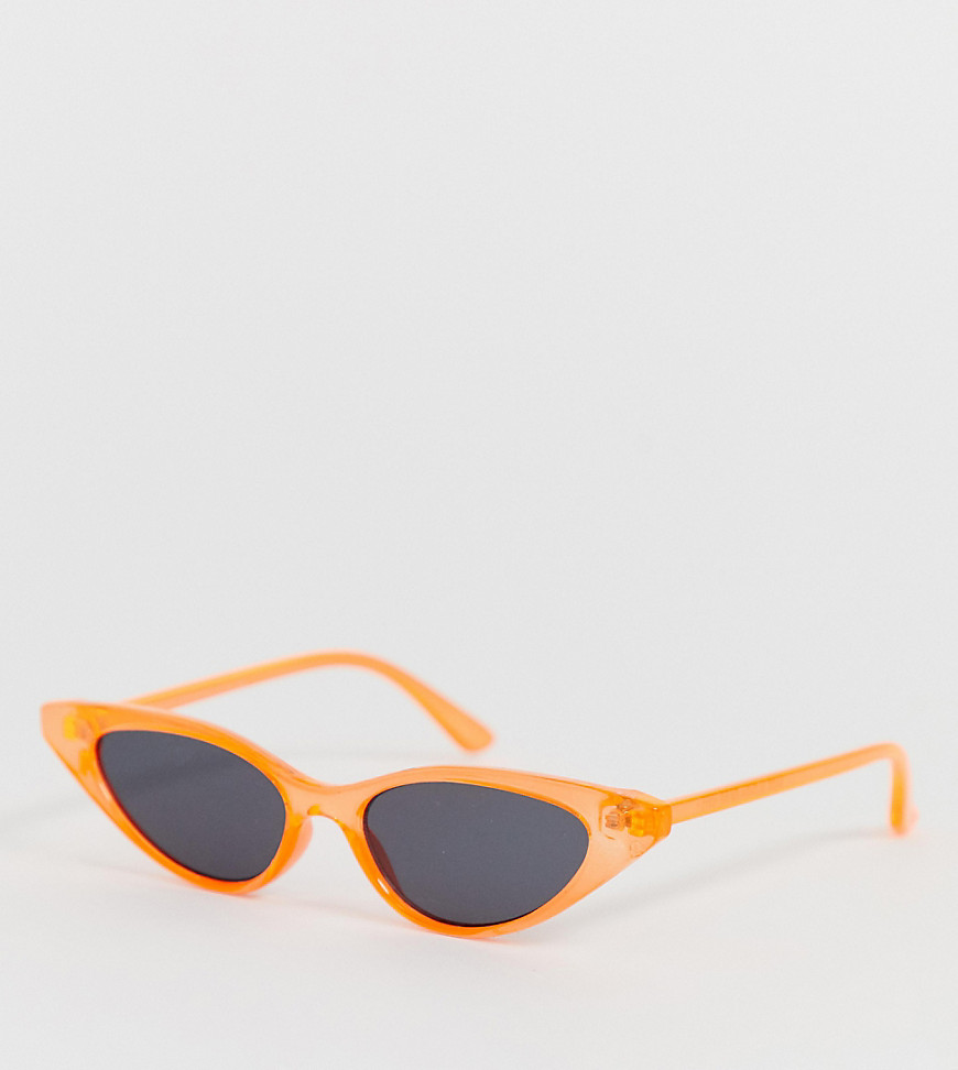фото Оранжевые солнцезащитные очки "кошачий глаз" new look-оранжевый