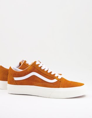 Туфли и спортивная обувь  Asos Оранжевые замшевые кроссовки Vans Old Skool-Оранжевый цвет