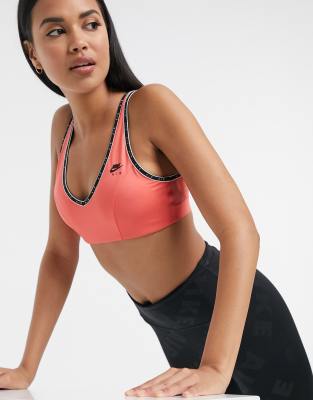 nike indy bra orange