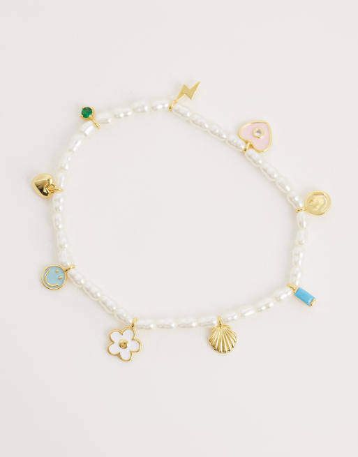 Orelia - Bracelet avec perles et émail, 3 de 3