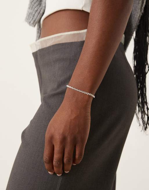 Orelia – Glidarmband i sterlingsilver med kedjelänkar, 2 av 4