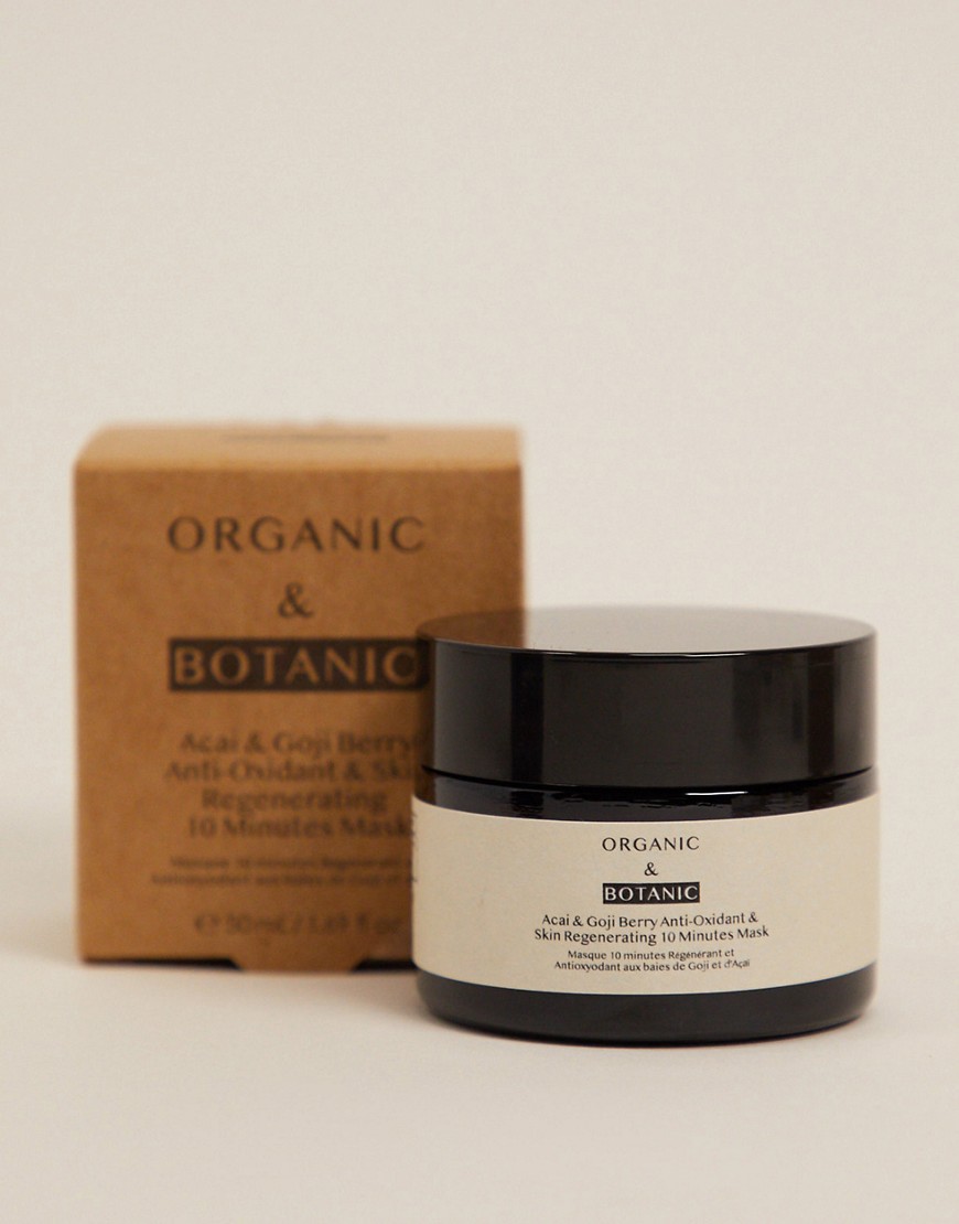 Organic & Botanic - Acai en goji gezichtsmasker 50 ml-Doorschijnend
