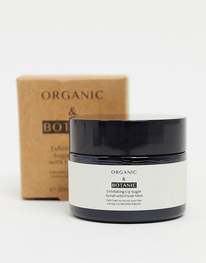 Organic & Botanic - Zuperzachte lipscrub 50ml-Doorschijnend