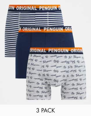 penguin boxers 3 pack