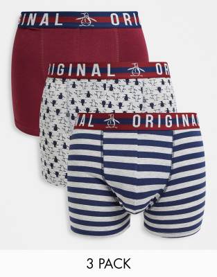 penguin boxers 3 pack