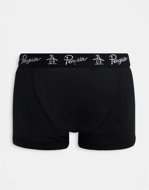 Original Penguin 3 pack underwear in black