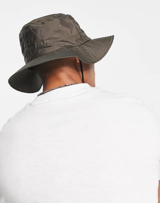 Original Penguin – Anglerhut aus Ripstop in Khaki mit Logo, 2 von 4