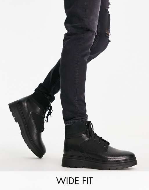 bottines noires originales