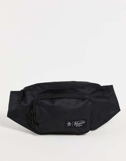 Original Penguin bumbag in black | ASOS