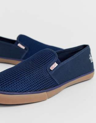 penguin canvas plimsoll