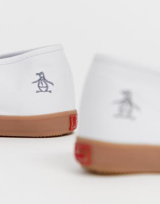 penguin canvas plimsoll
