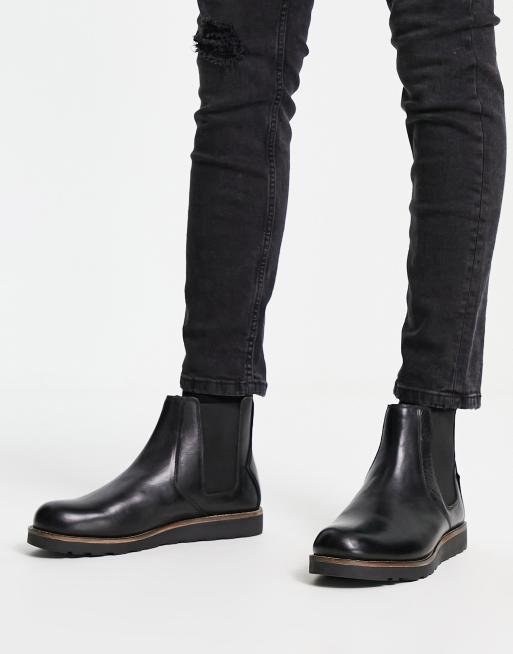 High shine sale boots