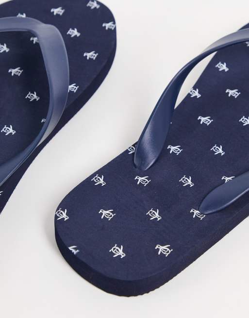 Original Penguin flip flop in navy