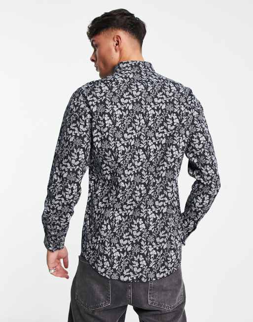 Penguin store floral shirt