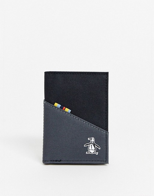 Original Penguin fold over card holder