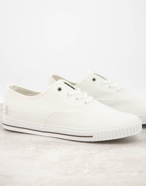 Original Penguin - Gympen met veters in wit