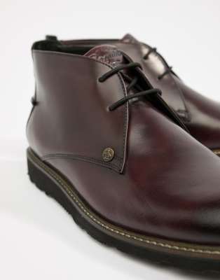 oxblood lace up boots