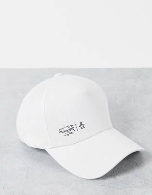 Original Penguin logo baseball cap in white | ASOS
