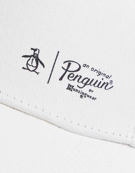 Original Penguin logo baseball cap in white, 2 of 4