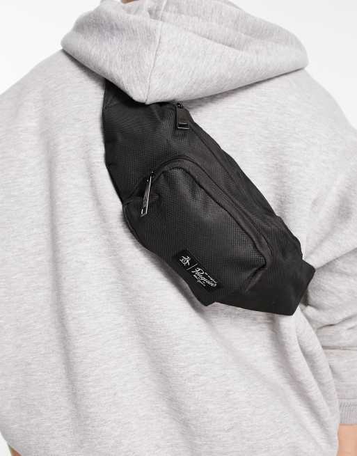 Original Penguin logo bumbag in black