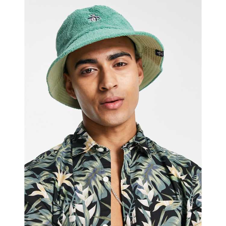 Penguin by Golfickers BUCKET HAT カーキ　タグ付 Original-Penguin-Golf-Element-