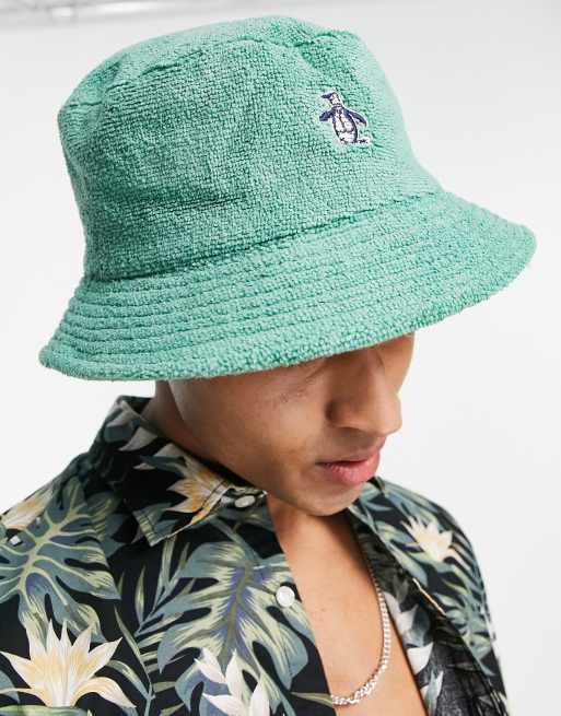 Penguin by Golfickers [BUCKET HAT]カーキ ペンギン バイ マンシング