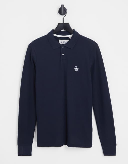 Long sleeve shop polo penguin