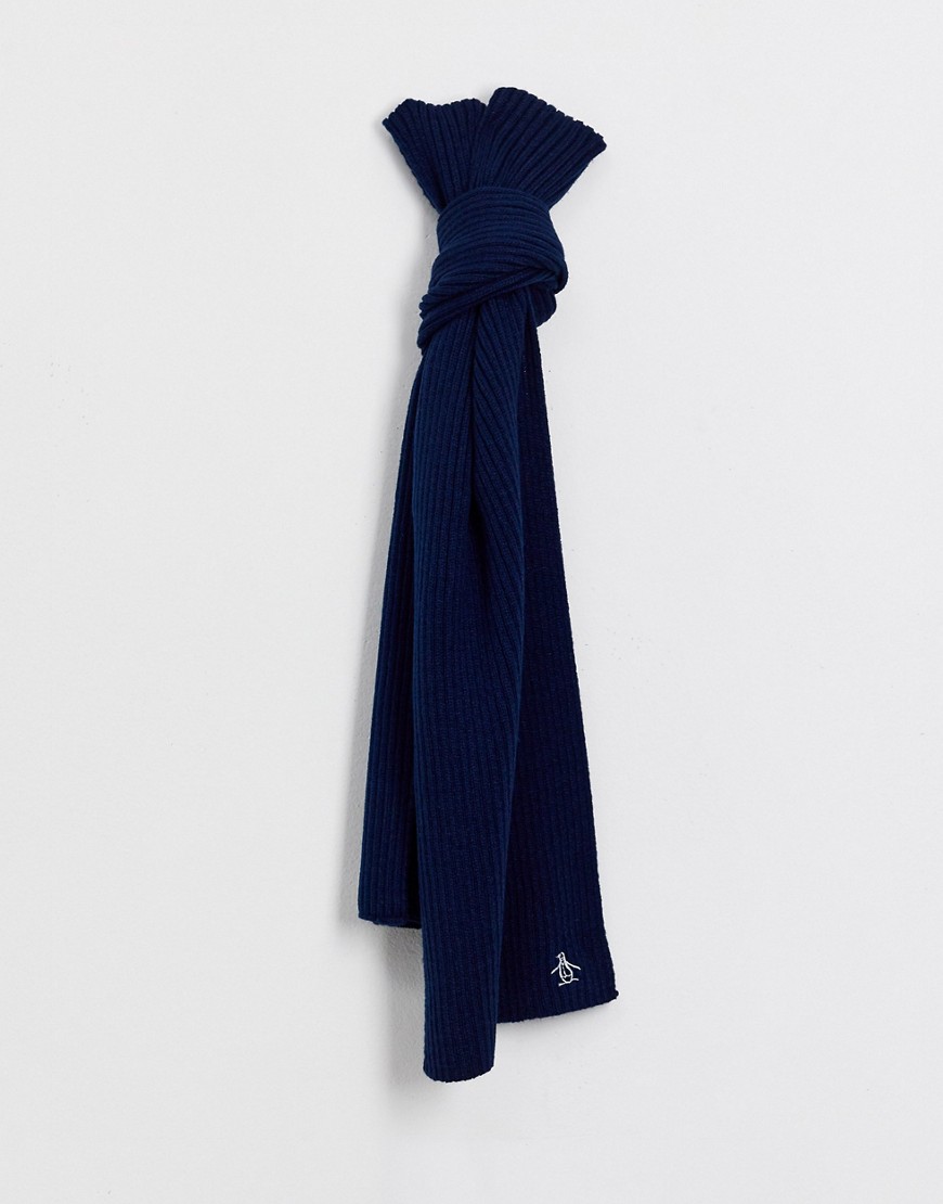 Original Penguin – Marinblå scarf