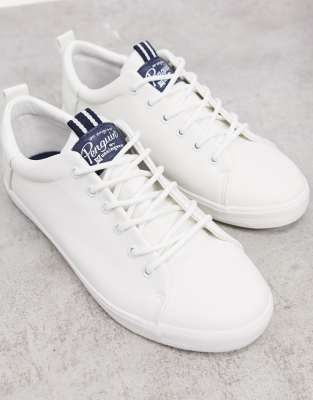 penguin lace up trainers