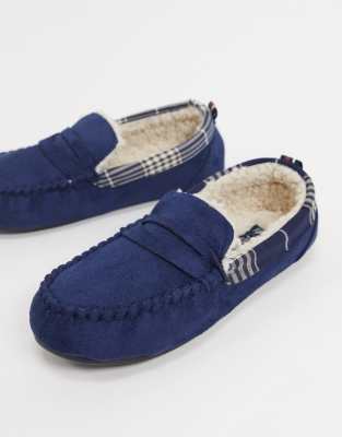 penguin moccasin slipper