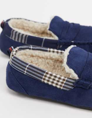 penguin moccasin slipper