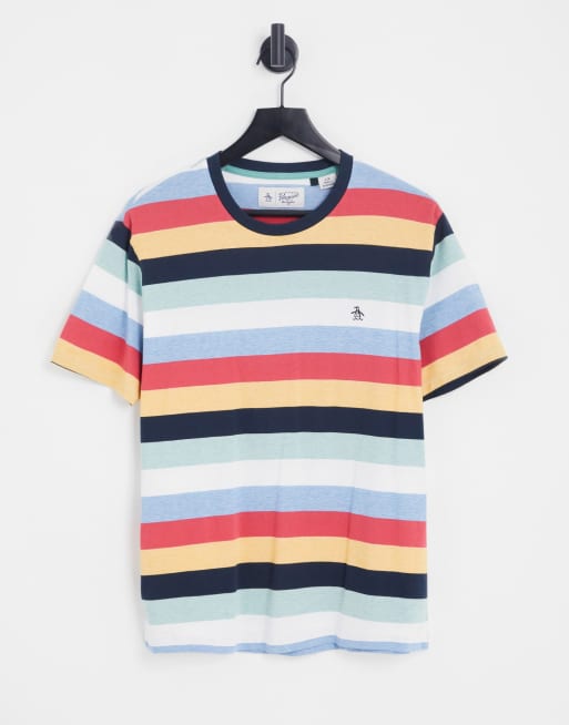 Penguin deals striped shirt