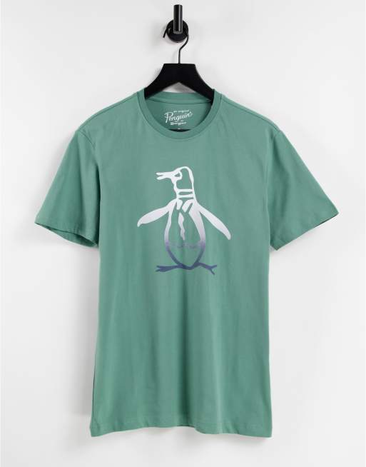 Original Penguin - Pete - T-shirt met ombre print