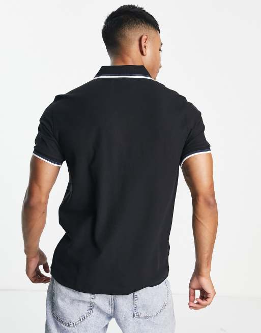 Penguin black polo store shirt